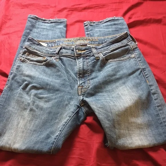 American Eagle Outfitters Women's Jeans Size 4 Casual Extreme Flex Classic Fit - Picture 2 of 8